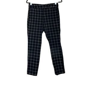 Black Gingham High Rise Pixie 6